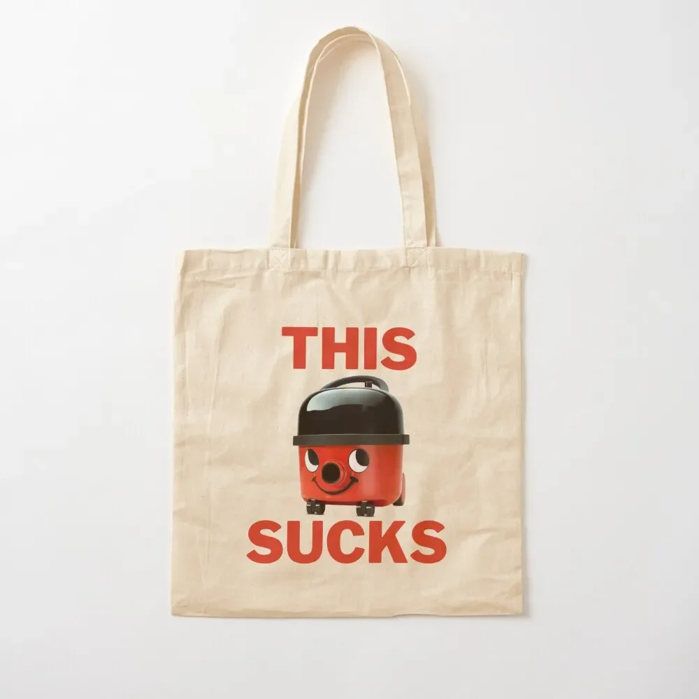 This sucks - Henry the Hoover Tote Bag Cloth bags reusable shopping bag Shopper bag