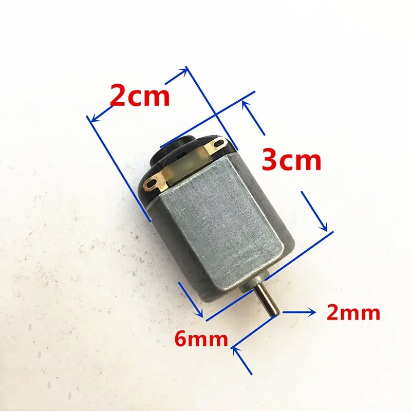 4PCS Mini 130 DC 3V 14500RPM High Speed Motor for RC Remote Control Car Micro Motor 4WD Racing Car Engine Toy Models