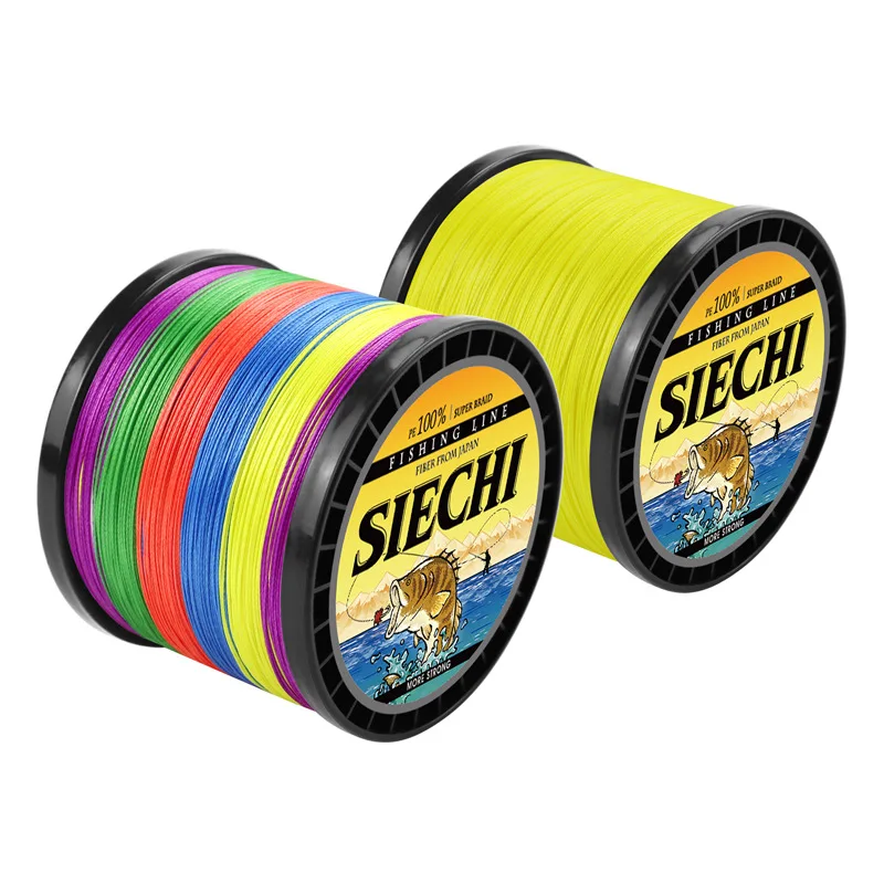 

SIECHIHunting Gear8EditingPEStrong Horse Colorful Fishing Line1000M Anti-Bite Line Fishing line Fishing Line Cross