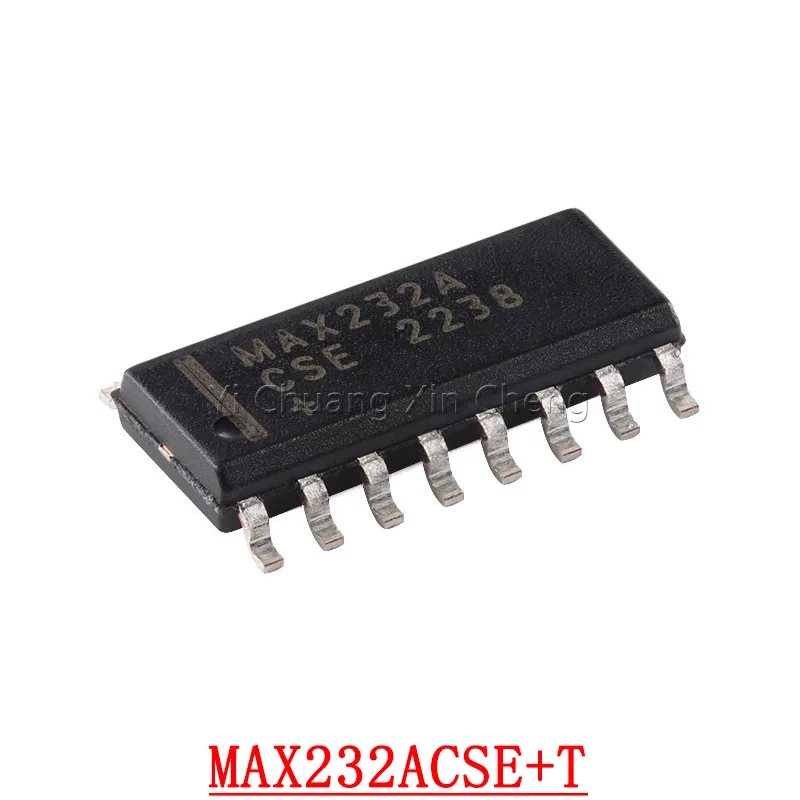 10Pieces MAX232ACSE+T MAX232ACSE SOIC-16 New Original Multi-Channel RS-232 Driver/Receiver MAX232AESE+T MAX232AESE