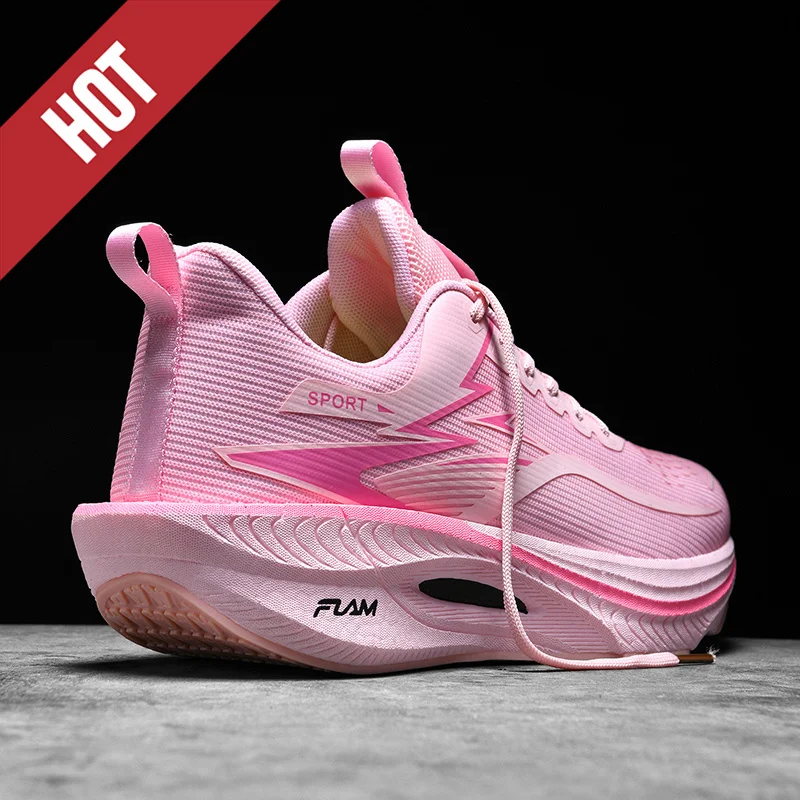 NEW Marathon Men Sports Running Shoes Air Cushion Breathable Lightweight Men Comfortable Athletic Casual Sneakers Hiking Jogging