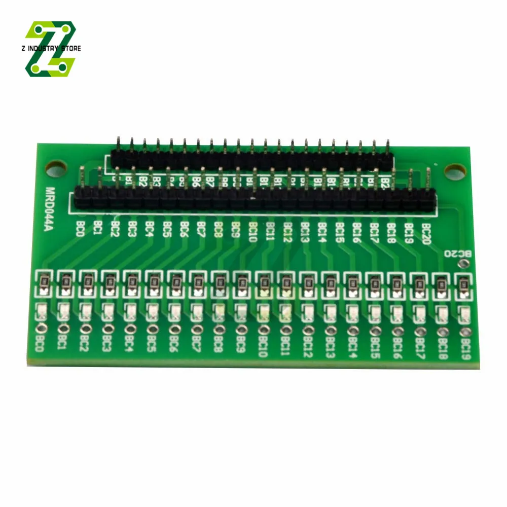 3S-17S LED Detection Board Cable Tester For LifePo4 Li-ion Lithium Battery Protection Board 4S 7S 8S 10S 13S 14S 16S