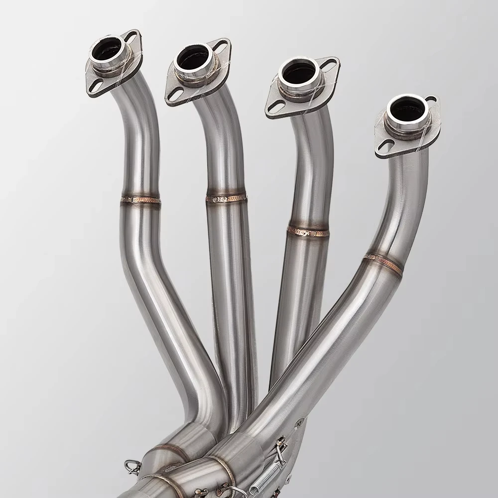 For Z900 A2 2017 - 2024, complete motorcycle exhaust system silencer, 51mm front head connection pipe