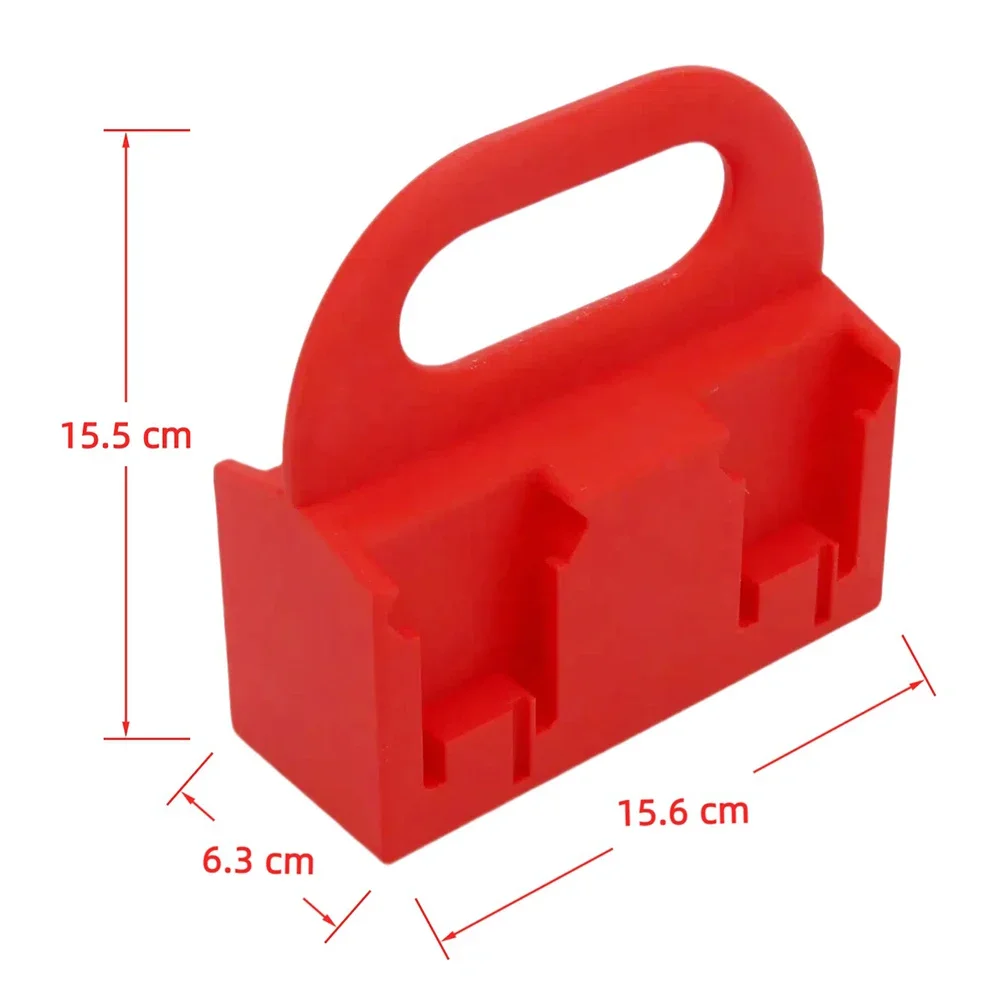 حامل بطارية لميلووكيز M 18 14 فولت 18 فولت بطارية ليثيوم العلبة المنظم الثقيلة تخزين الرف أدوات ورشة عمل