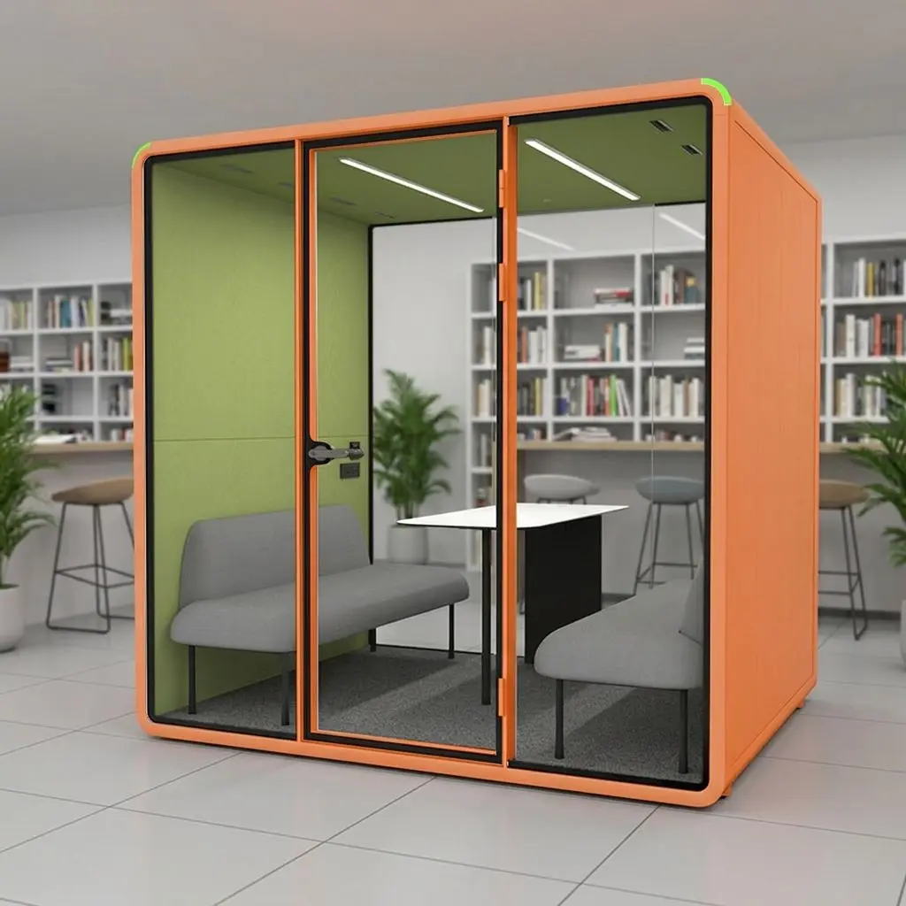 Modern Modular Meeting Office Pod Soundproof Soundproof Pod For Office Privacy Conference Room Furniture