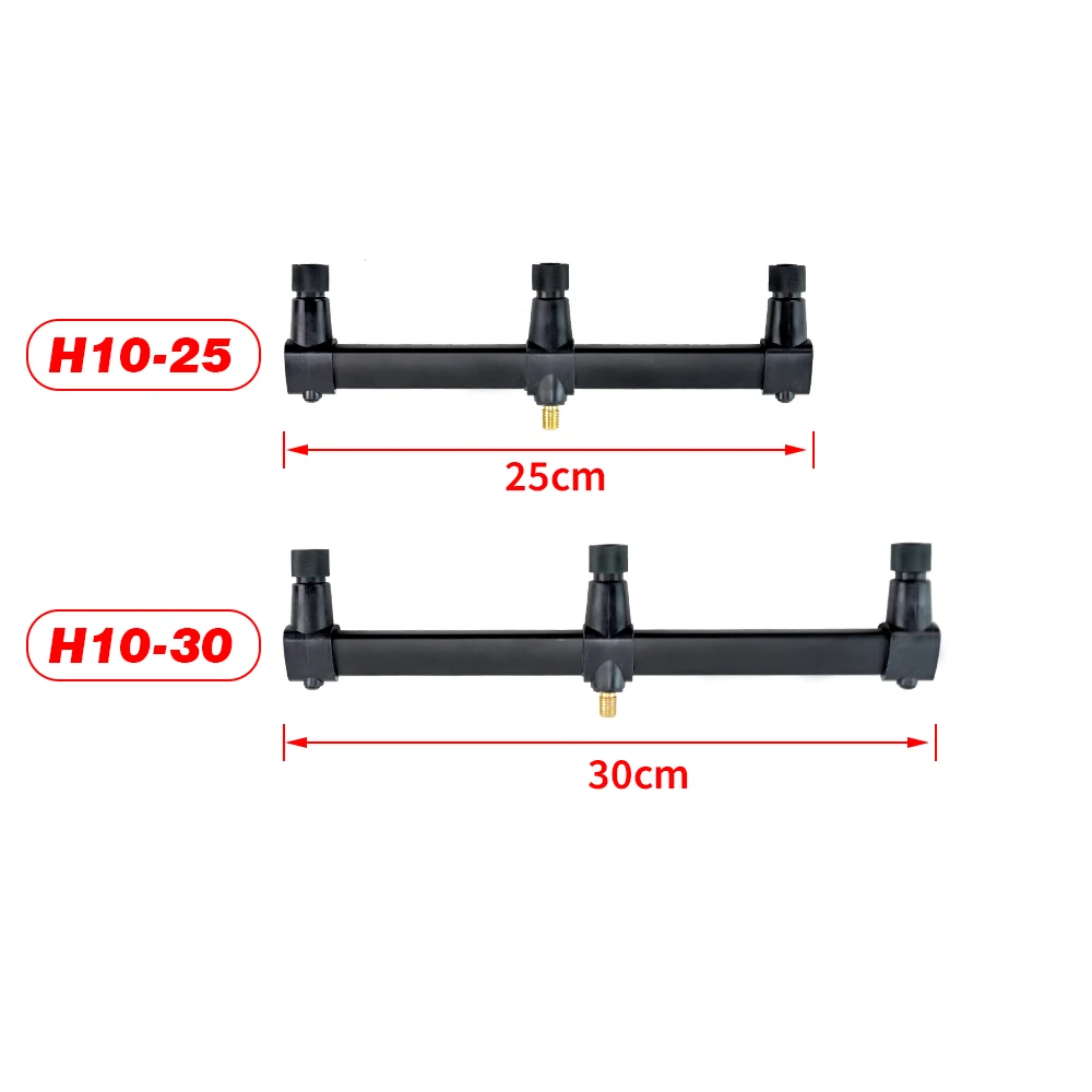 Carp Fishing Buzzer Bar for 3 Fishing Rods Support Banksticks Buzz Bar Aluminium view 3