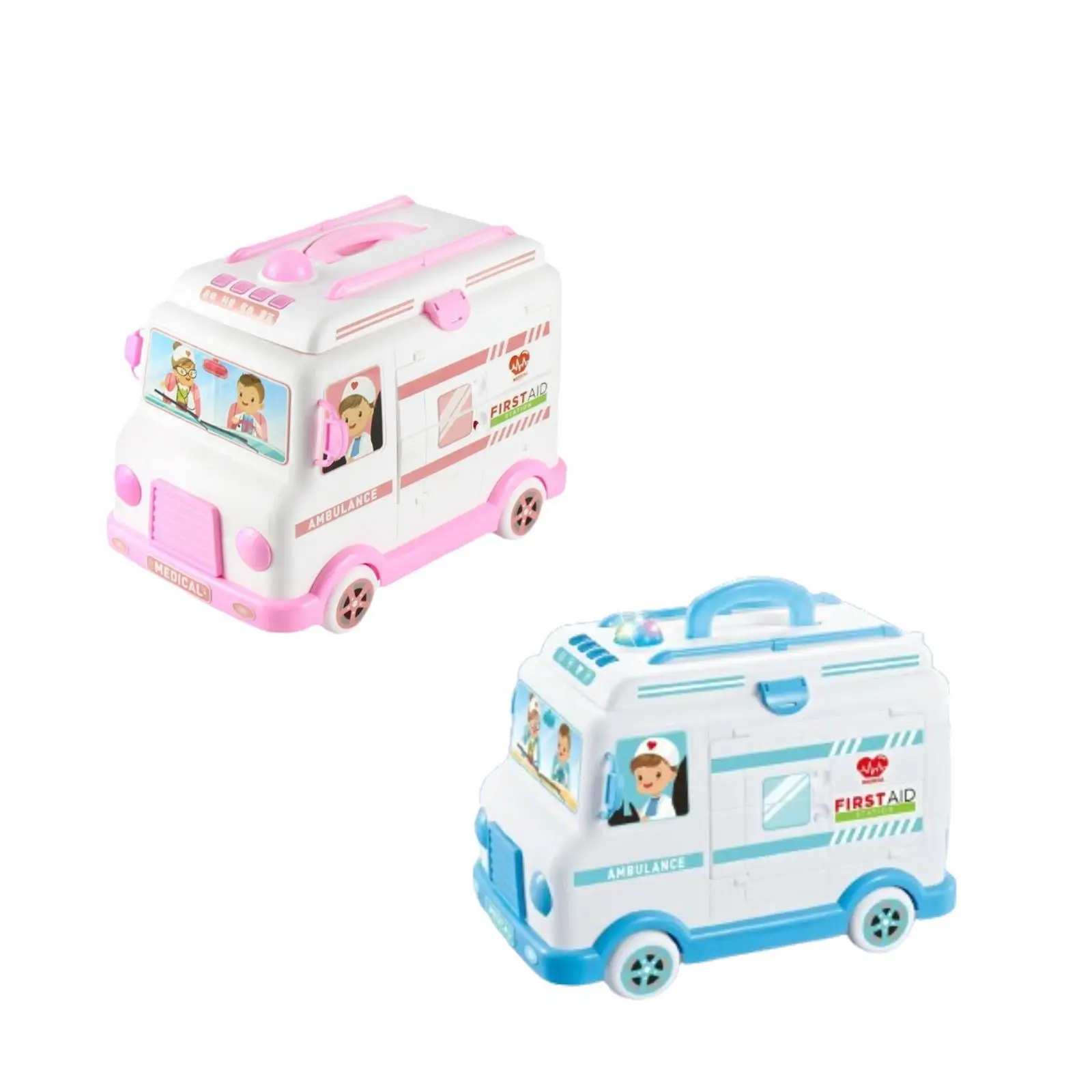 Kinder Krankenwagen Arzt Kits Pretend Rollenspiel Spielset Feinmotorik Pretend