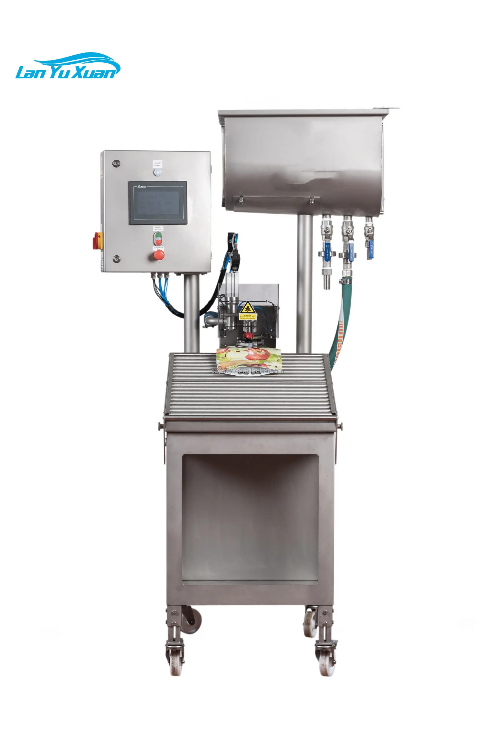 JBIB-1F Single Head Aseptic BIB Filling Machine BIB Bag Small Filling Machine for Wine Juice Oil