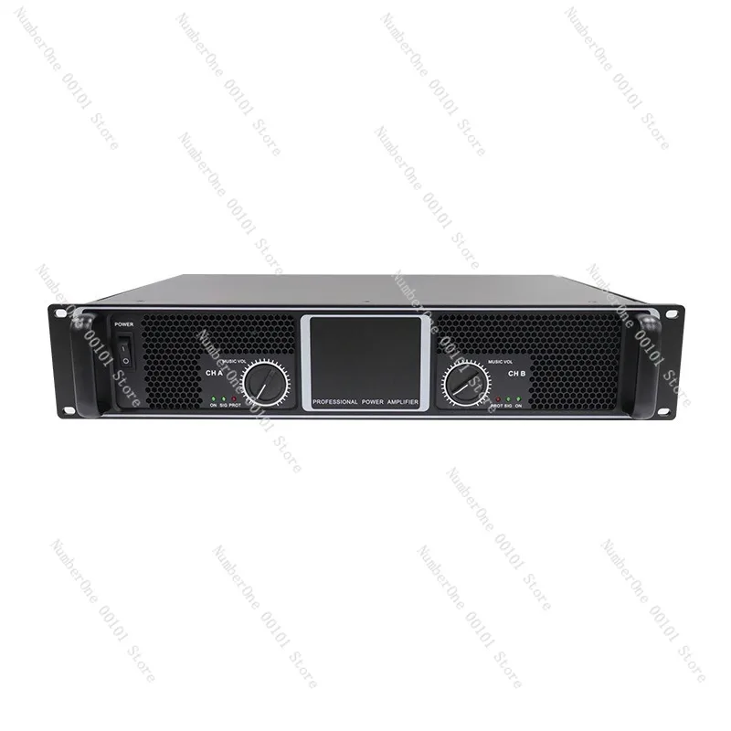 4000w high-power amplifier, 200w*2 pure power amplifier, professional amplifier for stage performances and conference rooms