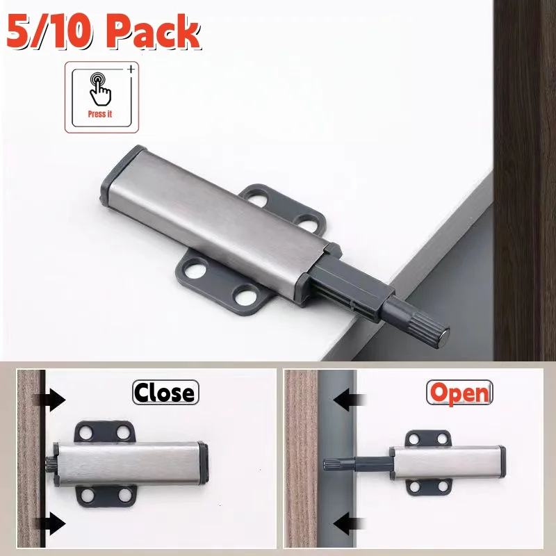 pacote-com-5-10-fechos-magneticos-de-empurrar-para-abrir-portas-de-moveis-fechos-de-liberacao-por-pressao-para-portas-de-cozinha-trava-de-saida-automatica-com-mola-de-retorno