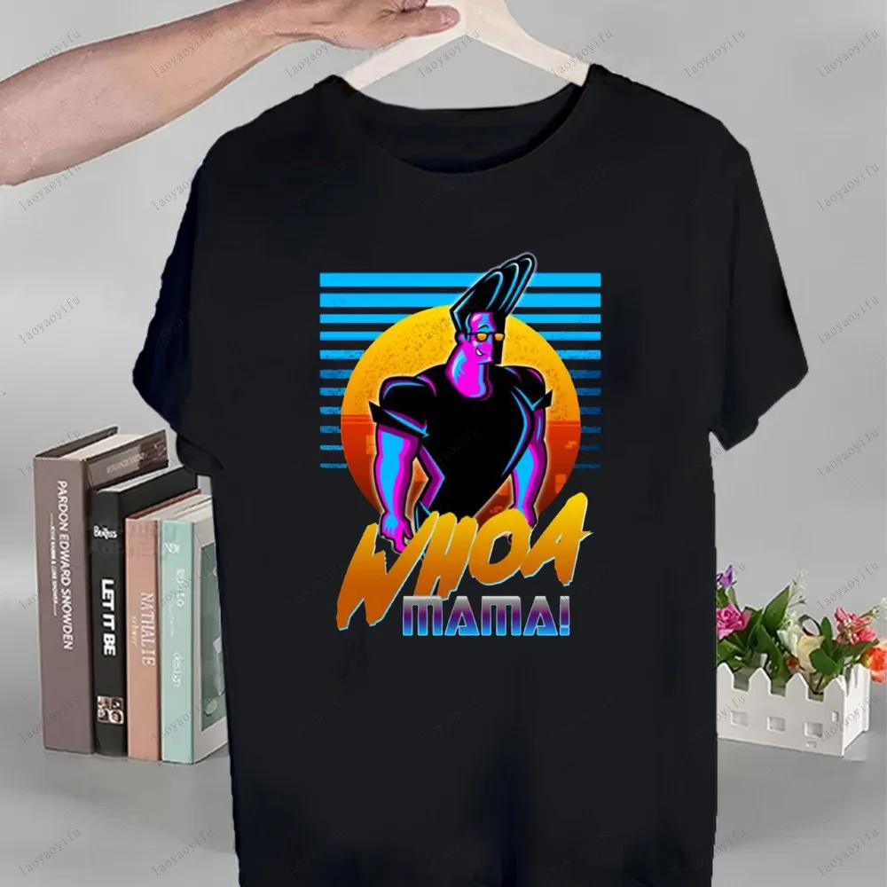 

Футболка Johnny Bravo Johnny Bravo, футболки с героями мультфильмов, мужская футболка, толстовка для повседневной носки, хипстерская футболка с коротким рукавом