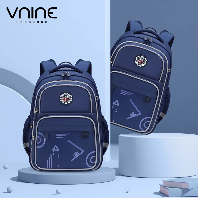 VNINE backpack for boys and elementary school students, new 2024, 1st to 6th grade children's backpack with reduced load