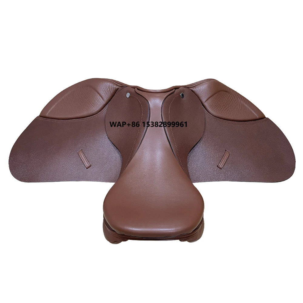 

High Quality Cowhide Saddles Equestrian Equipment Saddle Handicap Saddle for Riding