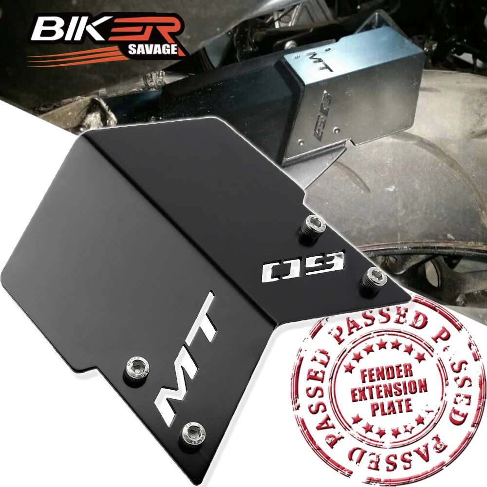 

Rear Mudguard Fender Extension Surron Parts For YAMAHA MT-09 FZ-09 2014-2016 MT09 Tracer 2015-2018 FJ-09 Motorcyle Accessories