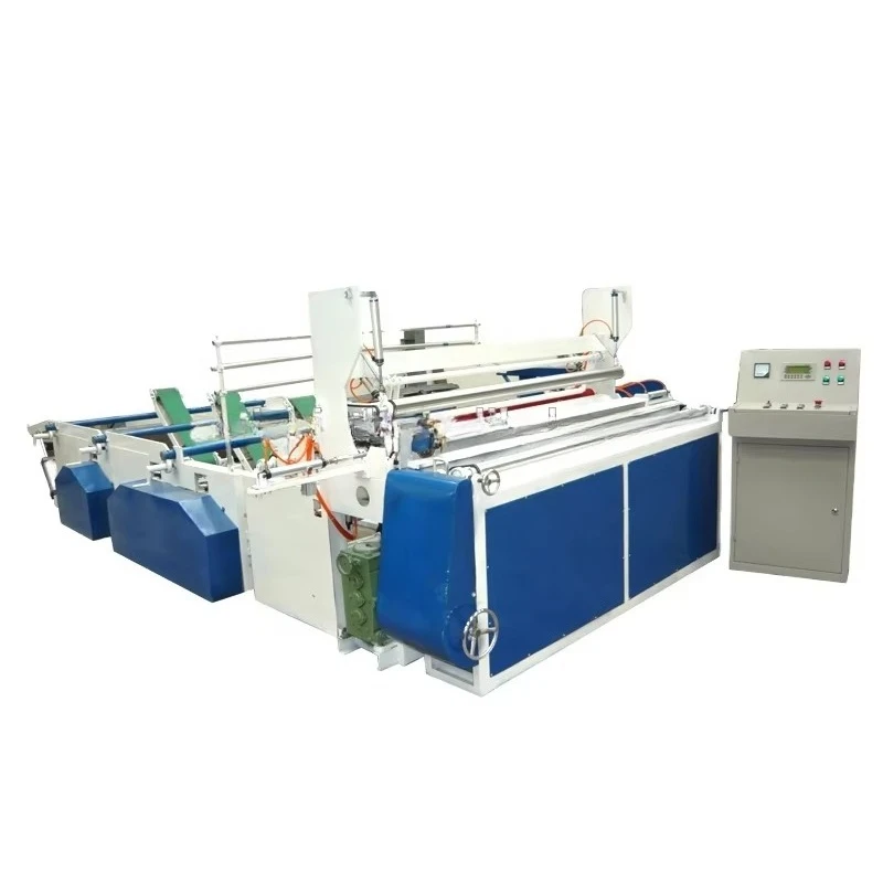 Customized Small Size Fully Automatic Embossing Toilet Tissue Paper Machine Production Line