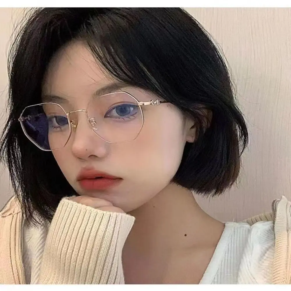 نظارات بلو راي المضادة للضوء الأزرق خفيفة الوزن لحماية العين نظارات الكمبيوتر المعدنية المربعة للرجال والنساء