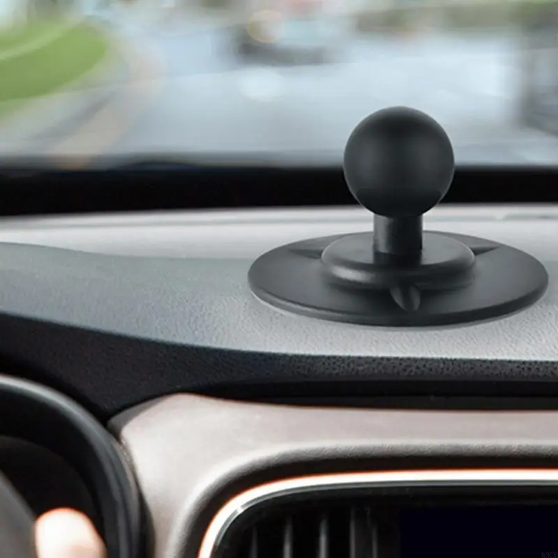 1inch Round Adhesive Phone Mount For Motorcycles And Office Use With NonSlip Design 83CE