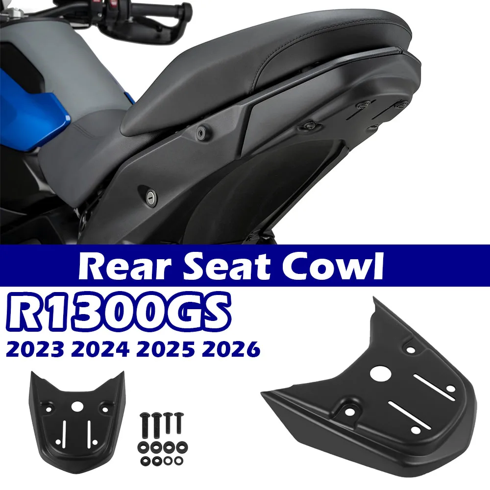 

Rear Seat Cowl For BMW R1300GS 2023-2026 Motorcycle Single Seat Cover Pillion Delete Pillion Tail Fairing Seat Cover R1300 GS