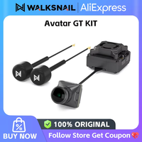 Walksnail Avatar GT KIT 2W VTX Avatar HD Pro Camera 1080P 160 FOV Gyro 1/1.8 Inch Camera 5.8G 2W Transmission FPV Cam VTX Kit