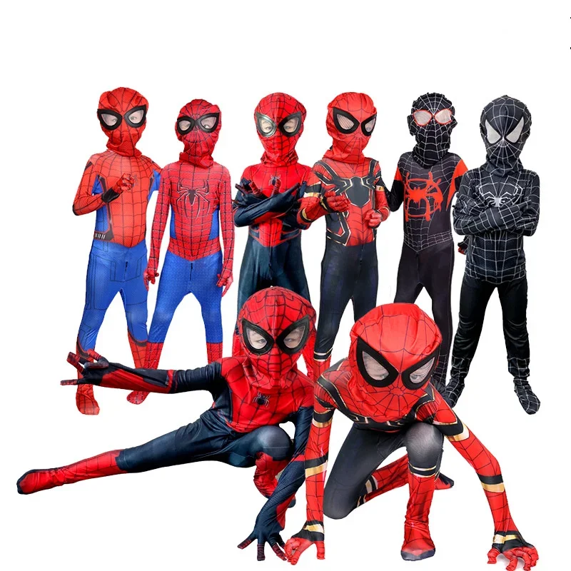 Miniso Kinder Frauen Spinne Gwen Kostüm Gwendolyn Maxine Stacy Zentai Anzug Spider girl Cosplay Halloween Kostüme für Mädchen