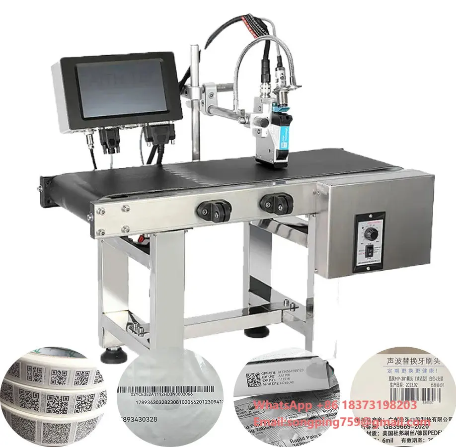 

Промышленный онлайн-принтер TIJ2.5 для малого бизнеса, струйный принтер TIJ для печати переменных сроков годности