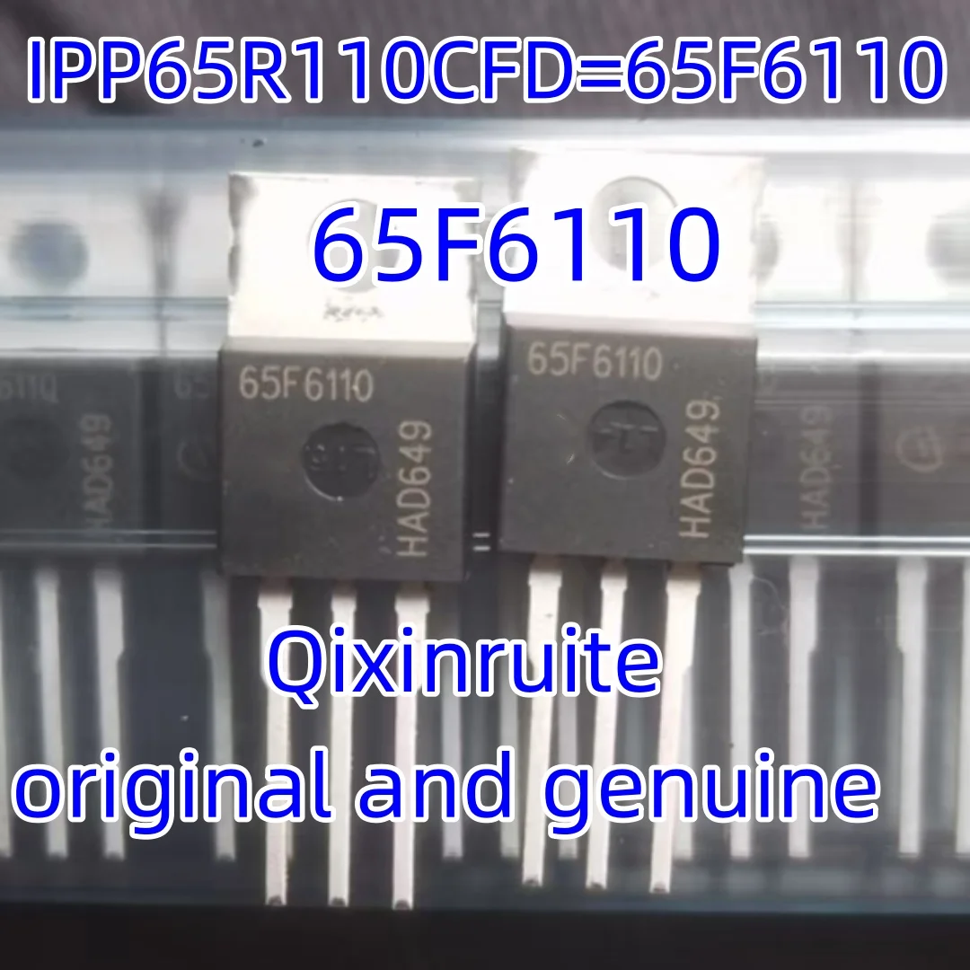

Qixinruite Совершенно новый оригинальный подлинный чип MOSFET IPP65R110CFD = 65F6110 TO-220