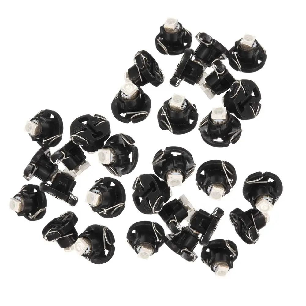 30PCS T4 T4.2 Neo Wedge 1-Smd LED Cluster Instrument Dash Climate Bulbs Lights