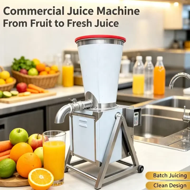 for Automatic Sanitary Food Contact Processing Factory Sauce Industrial Heavy Duty Pepper Grinder Juicer