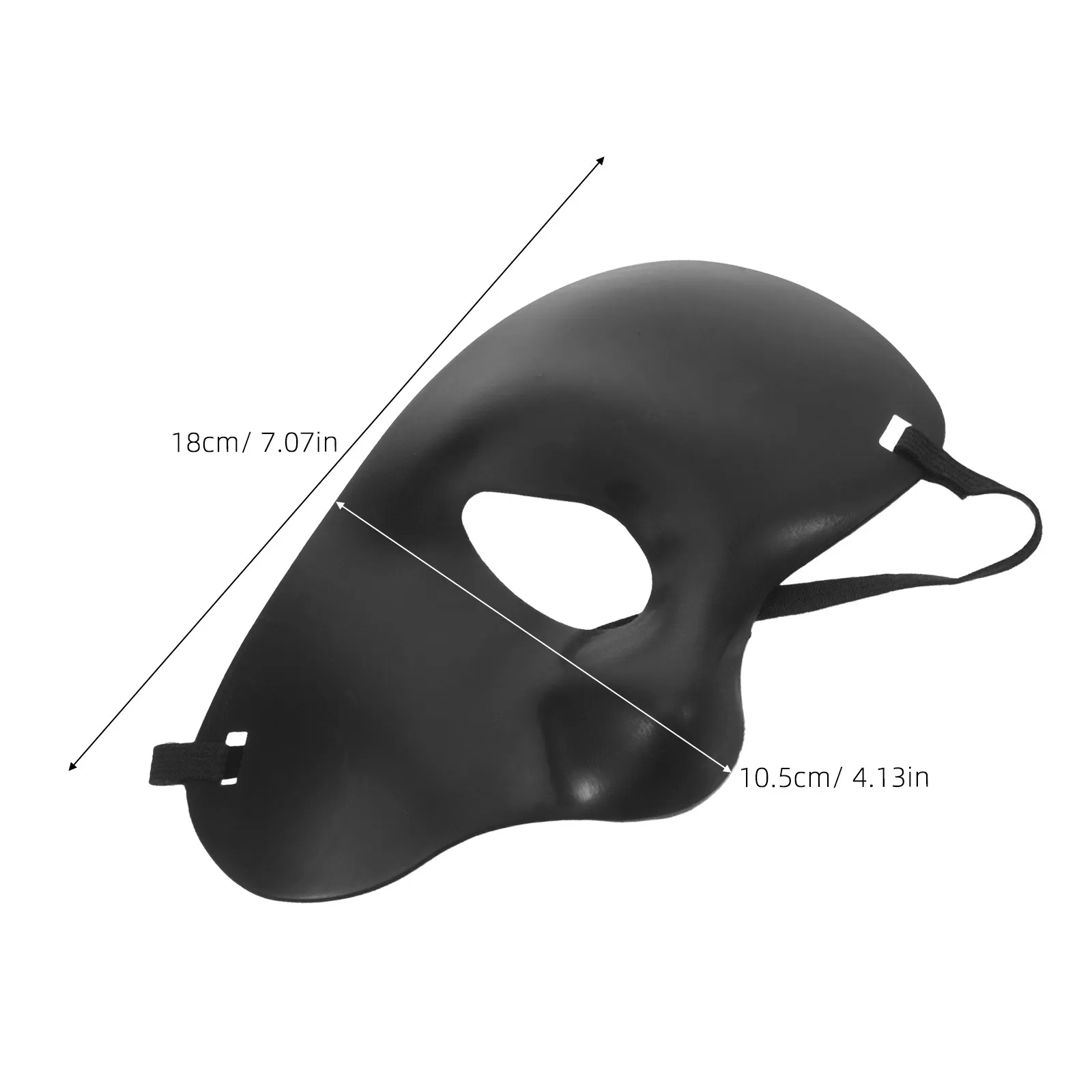 4 Pcs Italian Opera Face Mask Plastic Half Face Mask Man Masquerade Mask For Gala Halloween Male Party Dress Up
