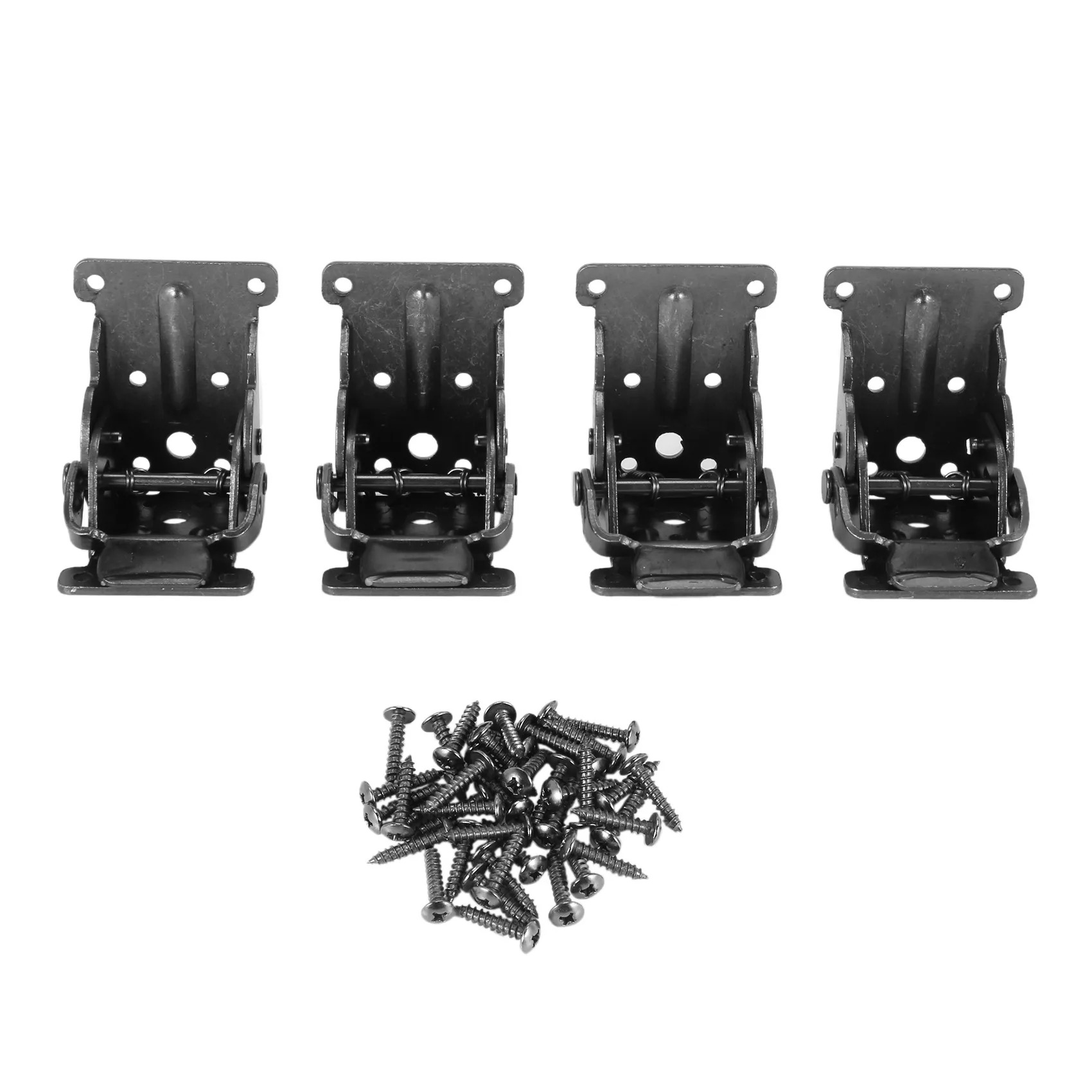8Pcs Collapsible Support Frame Self-Locking Hinge Table Leg Fittings And Gussets-AT36