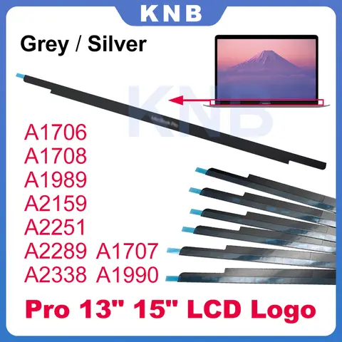 Écran LCD pour MacPlePro 13 "15" A1706 A1708 A2289 A2338 A1707 A1990, couvercle en verre avec logo avant, neuf, année 2016-2020