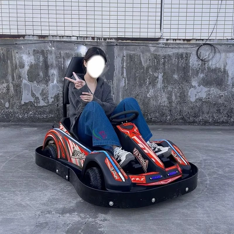 Commercial Kids Electric Go-Kart with Remote Control Timer Competitive Go-kart Crazy Kart for Sale