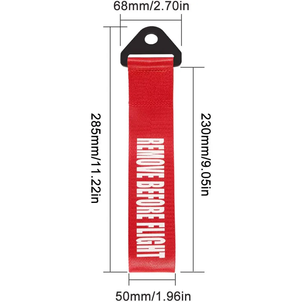 Alta Resistência Corrida Tow Strap, Universal Cinto De Carro, Correia De Nylon, Corda De Tração, Gancho De Reboque Para Amortecedor Dianteiro Ou