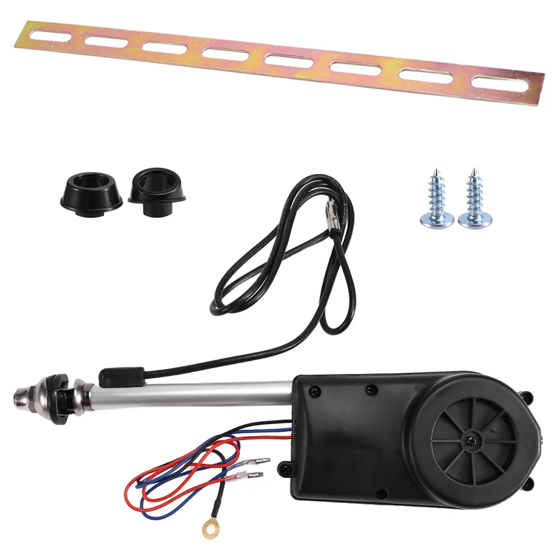 

A03Z-Universal Retractable Car Antenna Auto Retractable Radio Antenna Retrofit Kit External Car Antenna Car Replacement