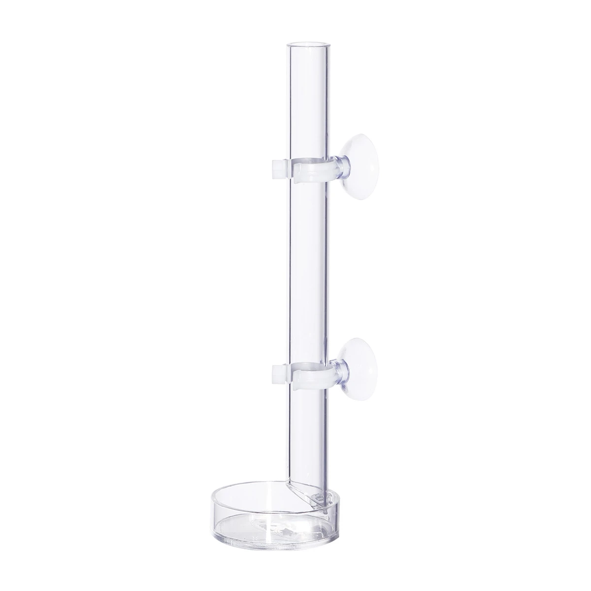 

Clear Acrylic Shrimp Feeder Tube Feeding Tray Aquarium Fish Tank Durable Easy Clean Mount Suckers Hooks Suitable Cherry Crystal