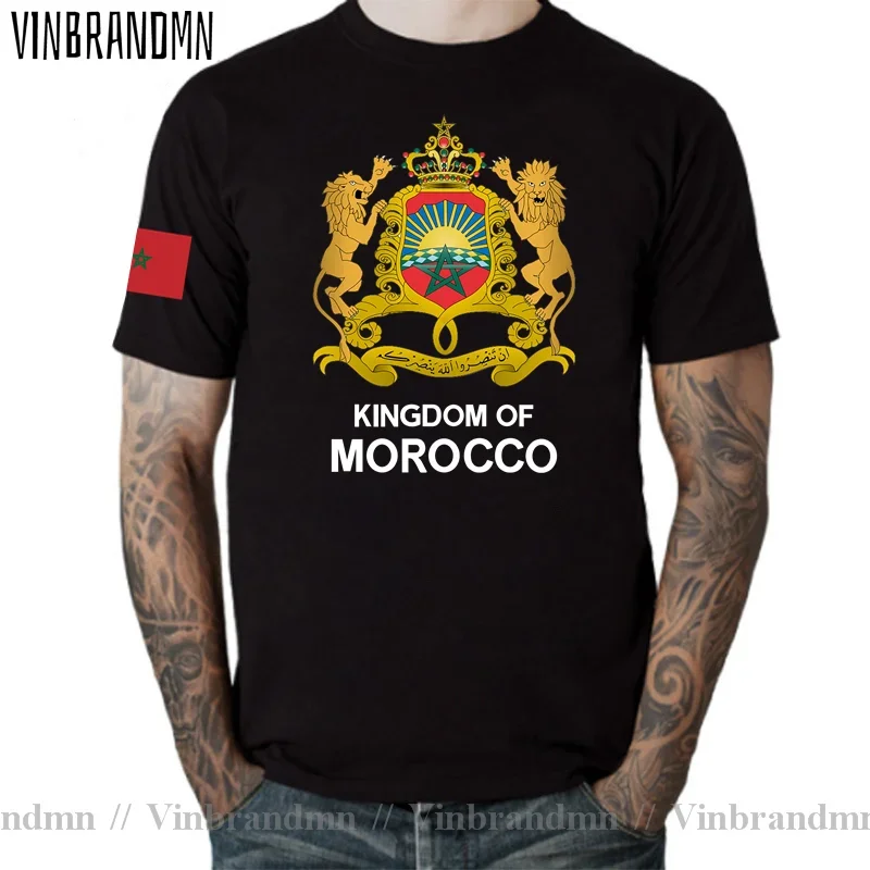 

The Western Kingdom of Morocco Moroccan Men T Shirt New Fashion Nation Team T-shirt Sporting Clothing Tops Tees Country Flag MAR