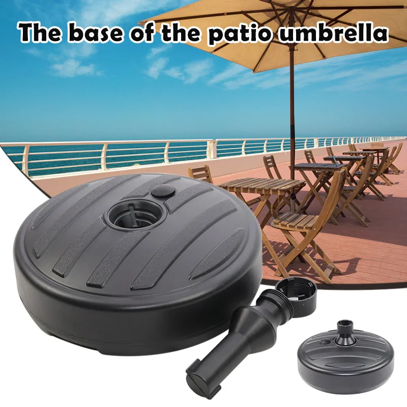 

High Umbrella Base Stand Water/Sand Fillable Perfect For Garden, Patio, Yard, Beach