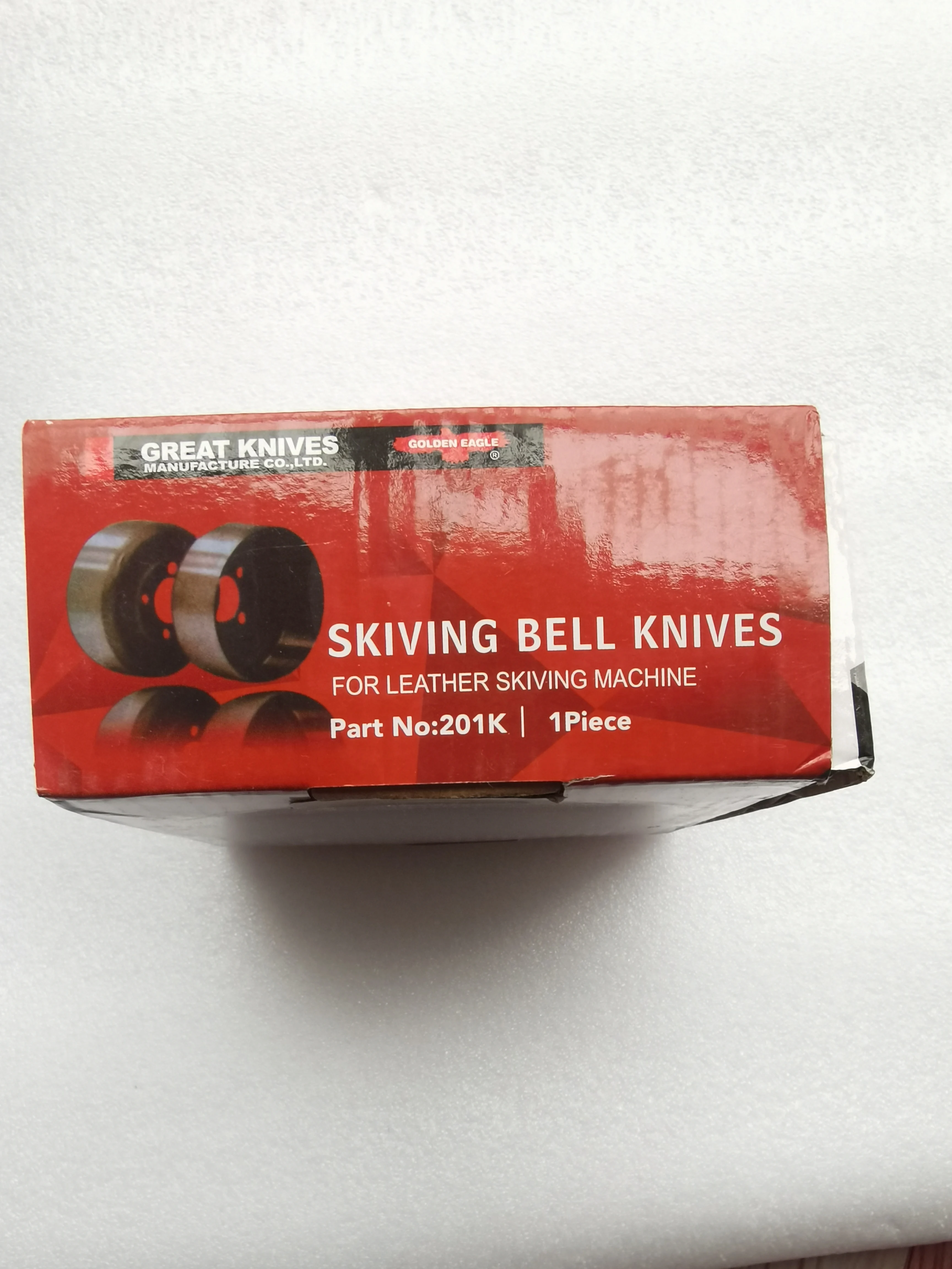 Skiving Bell Knives/ Blade，For 801 Series Leather Skiving Machine,Stainless,Part NO.201K,Best Seller With High Quality!