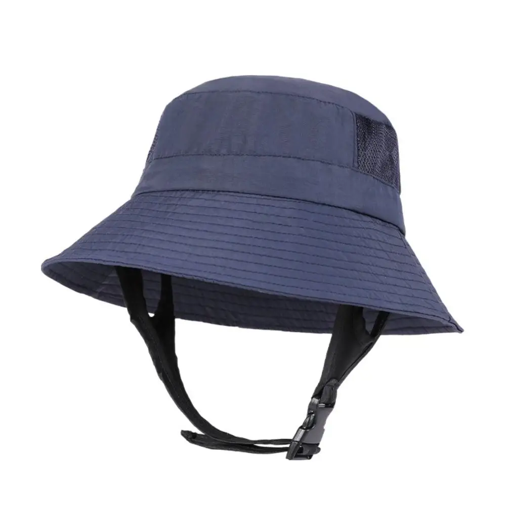 

Fisherman's Hat Waterproof Beach Surf Cap Breathable Foldable Fishing Cap Unisex with Chin Strap Wide Brim Sun Hat Hiking