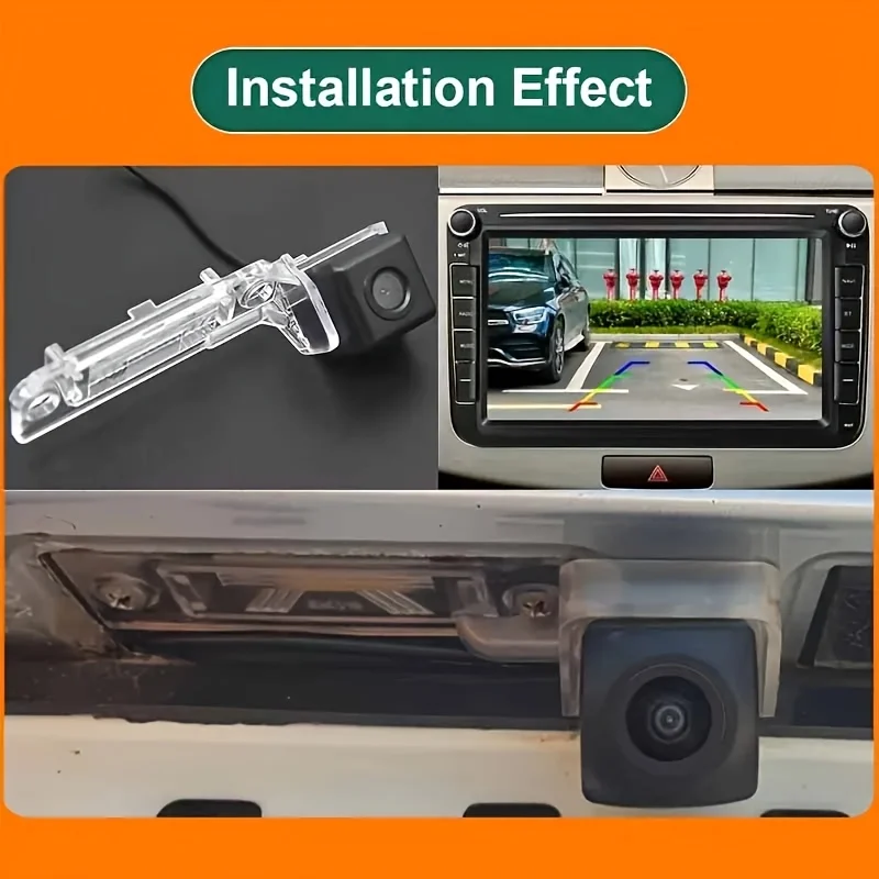 

Для парковочной камеры Volkswagen Fit — с Skoda/для VOLKSWAGEN Passat Golf Touran Jetta Skoda Superb Polo Bora (модели 2-2008 гг.)