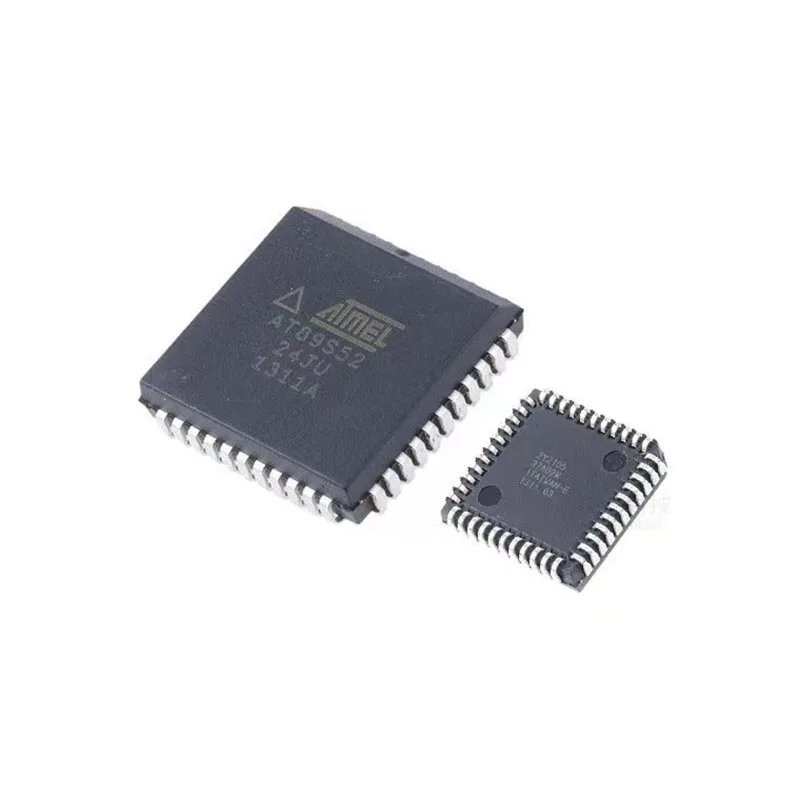 

AT89S52-24JU 8BIT Micro controller-MCU 8KB Flash 256B RAM 33MHz 4.0V-5.5V 21+