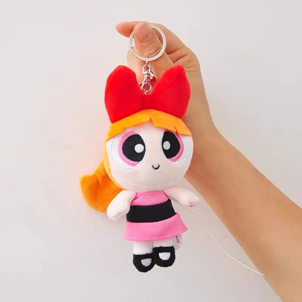 الأصلي أنيمي Powerpuff الفتيات Buttercup أفخم ألعاب الدمى الكرتون فقاعات زهر Kawaii أفخم اكسسوارات الديكور الهدايا