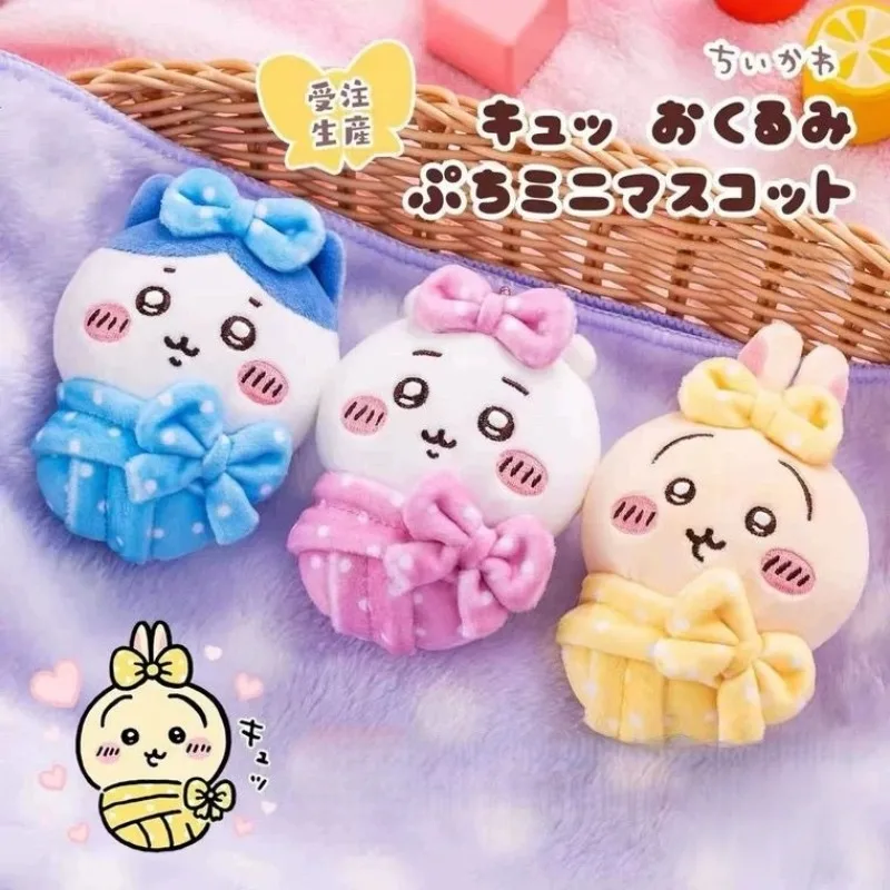 

MINISO милая Chiikawa Hachiware Usagi Swabbing плюшевая кавайная подвеска аниме красивая сумка подвесные украшения сладость школьные дети