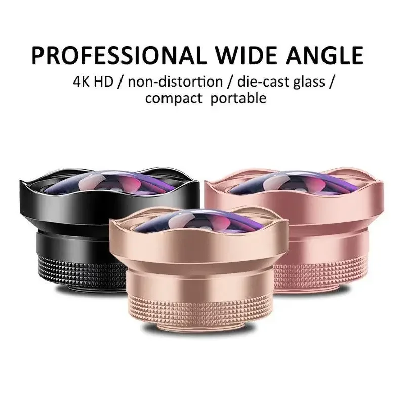 HD Camera Lens 2 Functions Mobile Phone Lens 0.45X Wide Angle Len & 15X Macro Universal for all smartphone Accessories