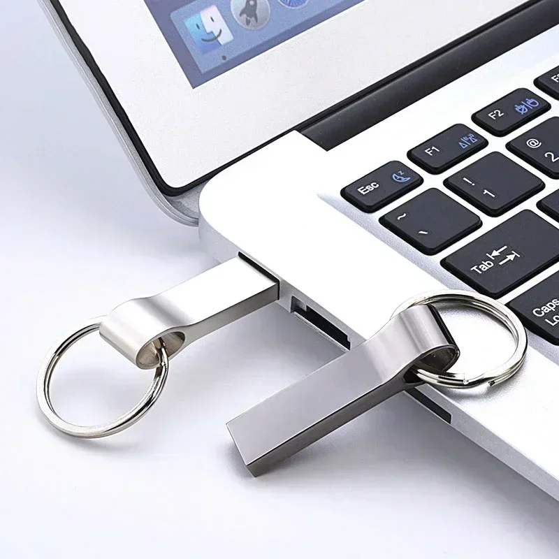 Usb 2.0 Flash Drive Mini Pen Drive 64Gb 32Gb 16Gb 8Gb 4Gb Metalen Usb Stick Pendrive 128Gb 256Gb 512Gb Memory Stick Cadeau Sleutelhanger