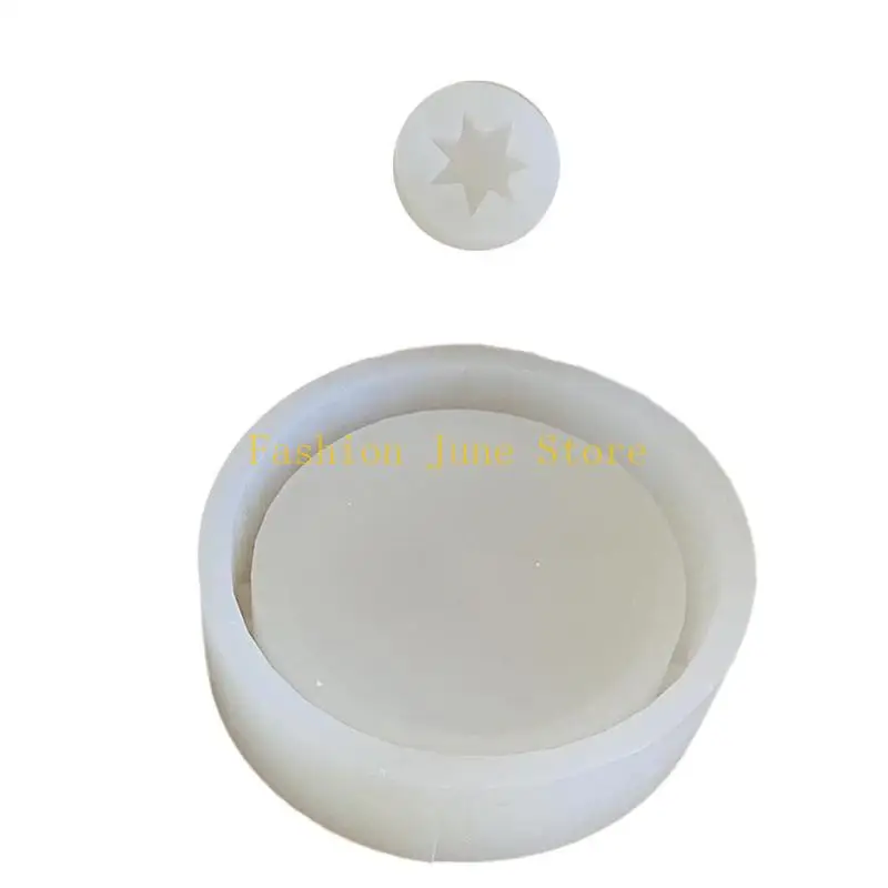 

N5KA термостойкая силиконовая форма для венка, креативная рождественская тематическая круглая силиконовая форма для контейнера