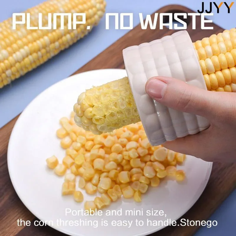 Corn Stripper Peeler Stainless Steel Kernel Remover Mini Kitchen Gadget Vegetable Cutter Salad Tool One Twist Compact Durable