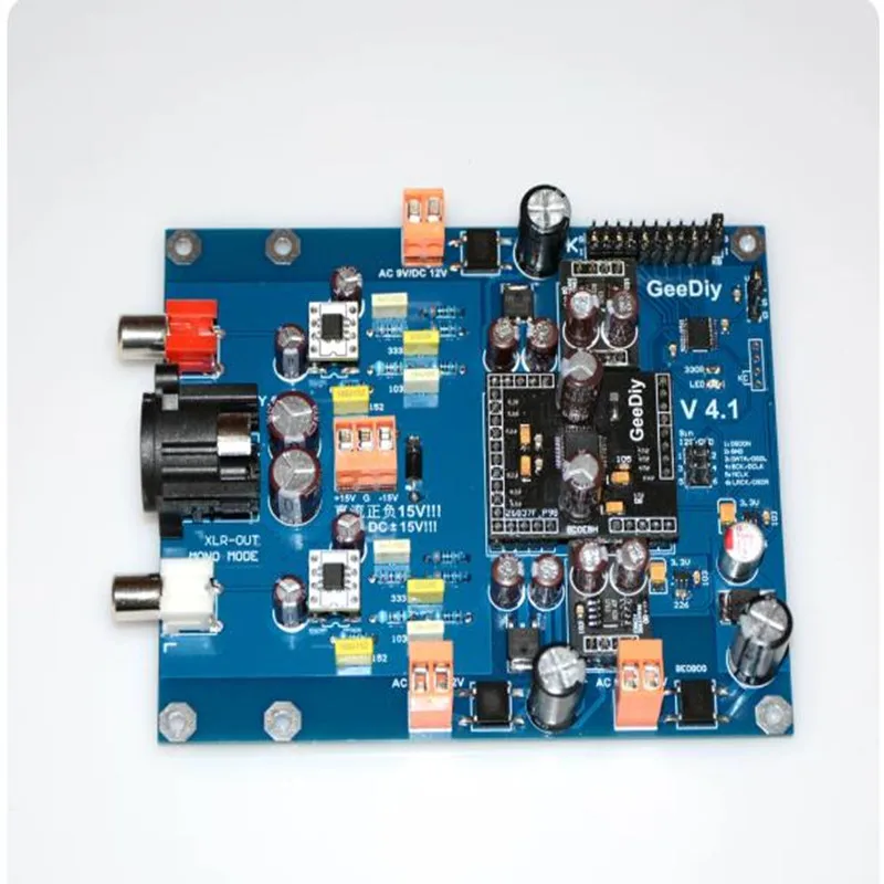 

Version 4 AK4493SEQ I2S/DSD DAC Decoder 32bit 768K DSD512 Supports Parallel Connection
