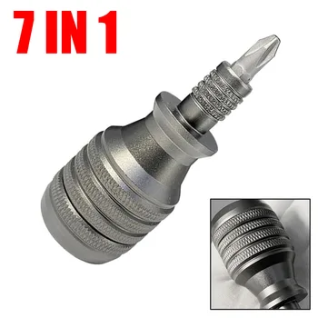 Mini cacciavite 7 in 1 Cacciaviti di precisione Set di cacciaviti multifunzione Aspirazione magnetica S2 Bit Strumento di riparazione domestica