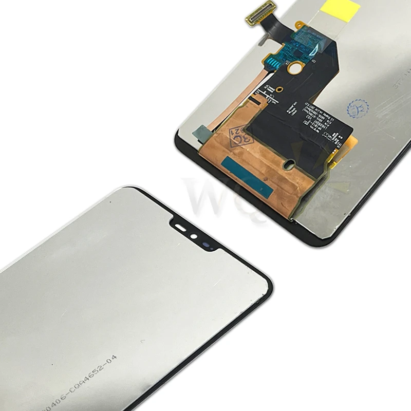 For LG G7 ThinQ LCD G710 Display Touch Screen Digitizer Assembly With Frame For LG G7 Screen Replacement Repair Parts 6.1\